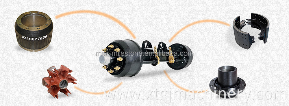 Wholesale price truck brake drum 3600a brake drum with balance for US market